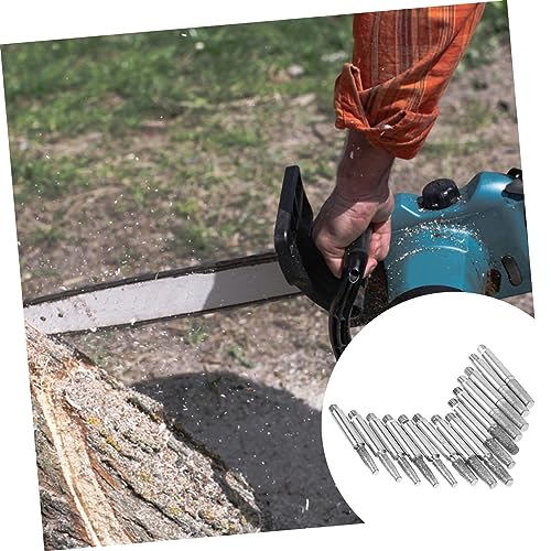 ULTECHNOVO Chainsaw Sharpening Kit 12pcs glitch sharpening Corundum 4.8 chainsaw grinding stones grinding head chainsaw grinding stones 4.8 Tool Tool