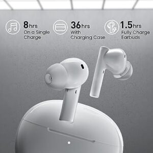 Gsoemon Active Noise Cancelling Earbuds, True Wireless Earbuds IPX5 Waterproof 36 Hours Rich Bass, aptX Superior Sound Qualcomn QCC 3040, CVC 8.0 Noise-Cancelling Mics for Calls