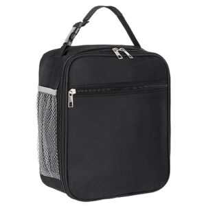 leizzga lunchbox lunch bags for women lunch box lunch bag insulated lunch bag lunch box lunch boxes (black)