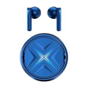 wireless earbuds gaming earbuds in ear 5.3 bluetooth headphones sport ear buds bluetooth earbuds noise cancelling headphones earphones wireless long esports cool stuff birthday gifts (blue)