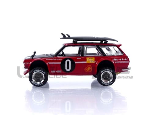 Datsun 510 4×4 Wagon Kaido GT Surf Safari RS V2 (by Jun Imai) Kaido House 1/64 Diecast Model Car True Scale Miniatures KHMG054