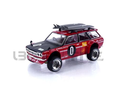 Datsun 510 4×4 Wagon Kaido GT Surf Safari RS V2 (by Jun Imai) Kaido House 1/64 Diecast Model Car True Scale Miniatures KHMG054