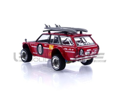 Datsun 510 4×4 Wagon Kaido GT Surf Safari RS V2 (by Jun Imai) Kaido House 1/64 Diecast Model Car True Scale Miniatures KHMG054