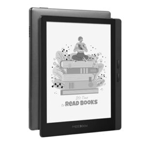 meebook e-reader m7 | 6.8' eink carta screen | 300ppi smart light | android 11 | ouad core processor | out speaker | support google play store | 3gb+32gb storage | micro-sd slot | gray