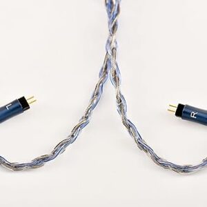 HiFiGo Kinera Ace 2.0 Modular Upgrade Earphone Cable, IEMs Replaceable 8-Strand Silver-Foil & Copper Alloy Wire Cable with 2.5mm/3.5mm/4.4mm Plug (0.78 2PIN)