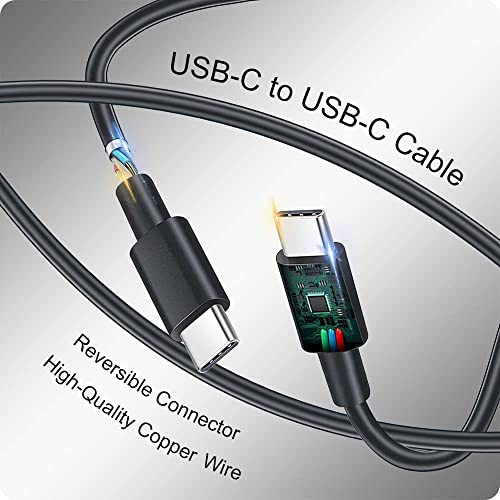 25W Fast Charge Type C Samsung Super Fast Charging 2 Pack with 6FT Android Type C Phone Charger Cable for Samsung Galaxy S21 Ultra/S20 Ultra/Note 20/Note 10/Z Fold 3/s10+/s10e/s9/s9 Plus/s8/s8 Plus