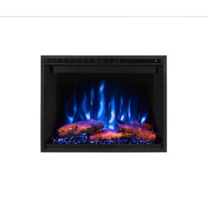 Modern Flames Redstone Traditional 26" Built-in Electric Fireplace - Hybrid-FXTM Flame Technology - Multi-Color Flames - with Remote Control - RS-2621