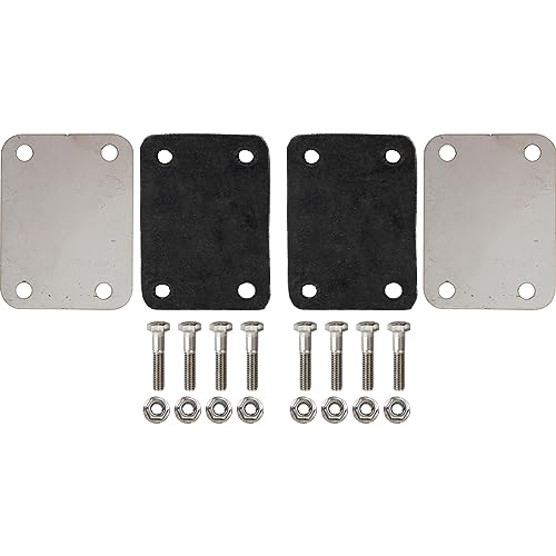 Buyers Products PLB17SS Plow Light Bracket Kit for Use with MACK Granite 2020+ Trucks, Durable Stainless Steel Construction, Mounts Easily to Truck Hood, MACK Granite Drump Truck Accessories