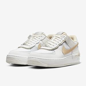 Women's AIR Force 1 Shadow - Size 11 US - Summit White/Sesame-Wolf Grey