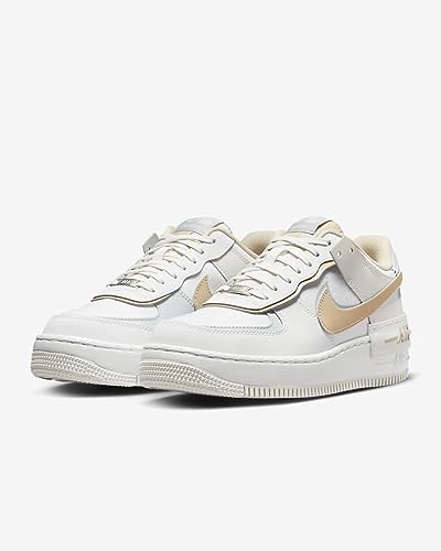 Women's AIR Force 1 Shadow - Size 11 US - Summit White/Sesame-Wolf Grey