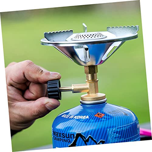 BESPORTBLE 3pcs Outdoor Portable Stove Travel Barbecue Stove Outdoor Cooker Burner propane gas cooker Outdoor Stove Head outdoor gas stove mini camping stove Survive One-piece copper