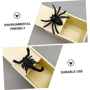 Amosfun Halloween Toy 3 Pcs Box Halloween Manipulative Props Kid Toy Kid Gifts Halloween Props Spider Surprise Secret Money Box Kids Prank Boxes Kids Joke Toy