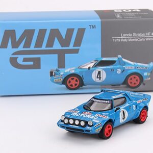 Lancia Stratos HF #4 Bernard Darniche - Alain Mahe Winner Monte Carlo Rally (1979) Limited Edition to 1200 Pieces Worldwide 1/64 Diecast Model Car by True Scale Miniatures MGT00504