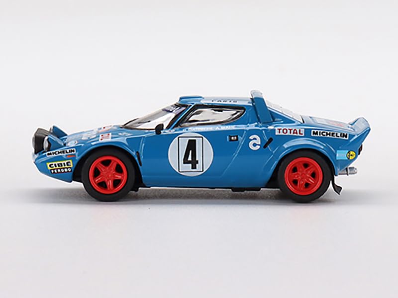 Lancia Stratos HF #4 Bernard Darniche - Alain Mahe Winner Monte Carlo Rally (1979) Limited Edition to 1200 Pieces Worldwide 1/64 Diecast Model Car by True Scale Miniatures MGT00504