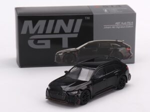 rs6 abt black johann abt signature edition limited edition to 2400 pieces worldwide 1/64 diecast model car by true scale miniatures mgt00514
