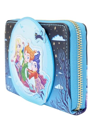 Loungefly Hocus Pocus Poster Glow Zip Around Wallet