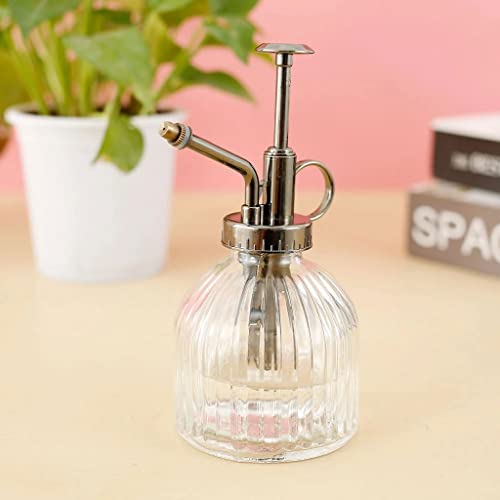 LUKEO Watering can glass plant spray bottle sprayer gardening sprinkler greenhouse home office