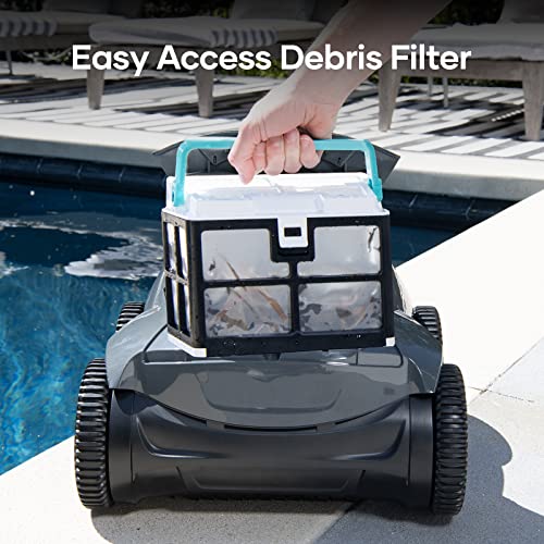 (2023 Upgrade) Aiper Seagull Pro Cordless Robotic Pool Cleaner with Extra Filter Basket