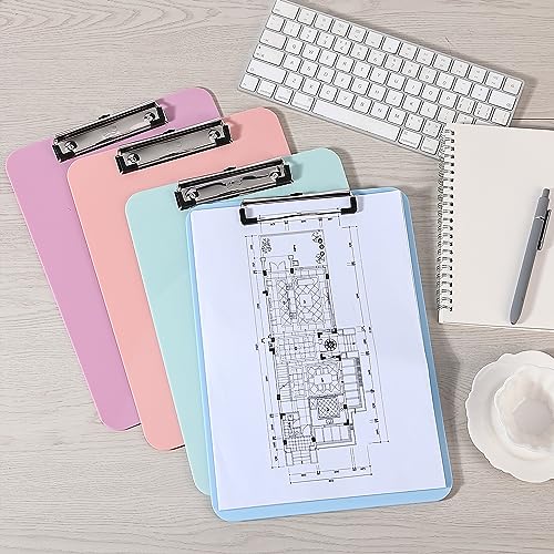 Mr. Pen- Plastic Clipboard, 12.5” x 9”, Cyan Blue, Clipboards for Kids & Adults, Clipboards Plastic, Clip Board, Teacher Clipboard, Kids Clipboard, Cute Clipboard, Plastic Clipboards