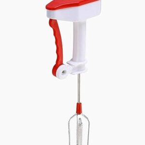 Power-Free Hand Blender And Beater/Soup,Lassi, ButterMilk Mixer,Multi Color, Size 12x5x2.5 Inch by Black Moon Creation IND.