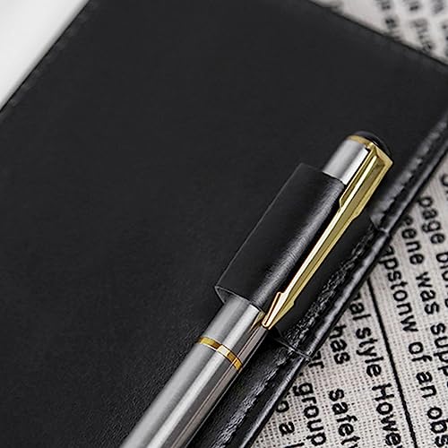 LIANXUE Vintage Leather Journal with Combination Lock Digital Password Journal with Bookmark Pen Loop Retro Privacy Notebook