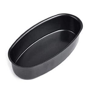 maybenice 9 inch non stick oval shape cake pan cheesecake loaf bread mold baking tray diy nonstick loaf pan