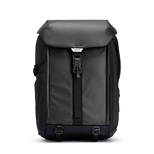 Mous - 25L Backpack with Laptop Compartment - Ultra-Protective Tech Backpack Water-Resistant for Work Commuter, Business, Travel - Black