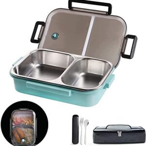 LANSKYWARE 2 Compartments Bento Lunch box with Insulated Lunch Bag and Portable Utensils, Stainless Steel Food Lunch Containers for Adults Men Women 3PCS Corn Peeler, Corn Peeler for Corn on the Cob,