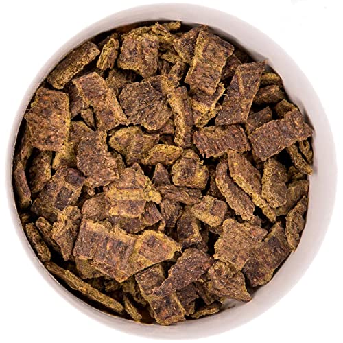 Only Natural Pet MaxMeat Holistic Air Dried Dry Dog Food Meal Topper - All Natural, High Protein, Grain Free and Limited Ingredient - Made with Real Meat - Beef with Pumpkin & Parsley 4 oz - Beef