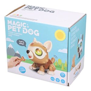 Robot Pet Dogs, Gift Smart Remote Control Robotic Dog Voice Controlled for Kids for Daily Playing