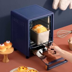 FZZDP Household Electric Baking Oven Mini Vertical oven Intelligent Pizza Dessert Cake Maker 60min Timing Baking Tools