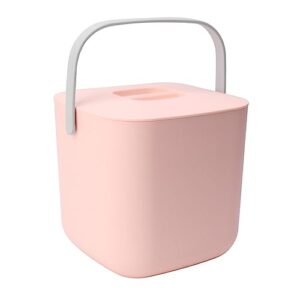 portable countertop dishwasher, 2000mah 8.5v 2a deep timed shutdown mini dishwasher for apartment (pink)