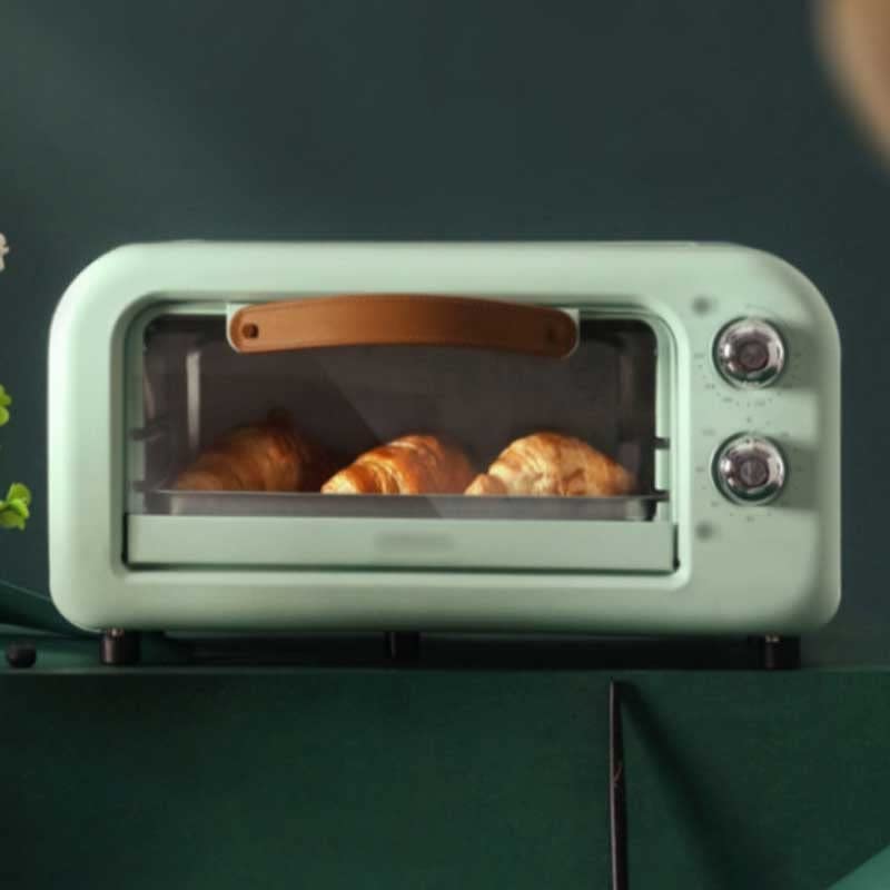 FZZDP Mini Electric Oven Bread Pizza Food Baking Machine Household Home Appliance Food Oven Fast Heating