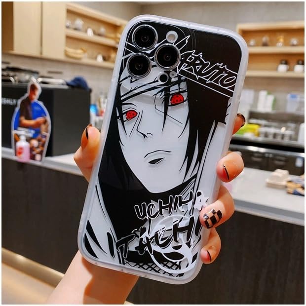 EDENTOY Compatible with iPhone 14 Pro max Phone Case Cartoon Anime Character Phone Case Cartoon Boy Anime Phone Case TPU Soft Transparent Men's Phone Case Shockproof 6.7 inch Transparent Phone Case