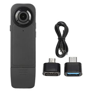 ASHATA Mini Body Camera HD 1080P Auto Save 6 Hours Battery Support 32GB Back Clip Law Enforcement