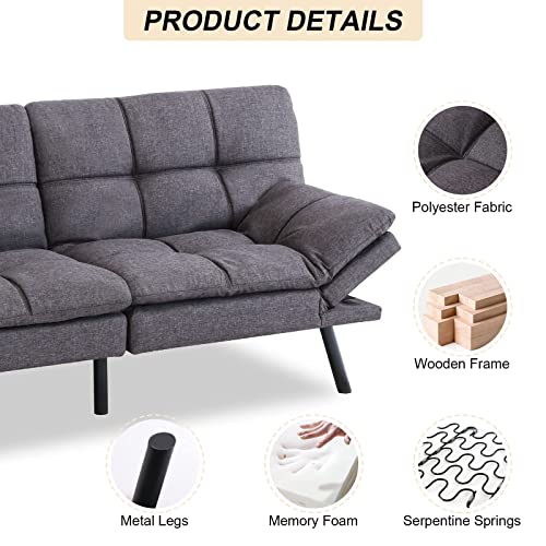 Opoiar JJCSFGY02 Sofabed, Grey