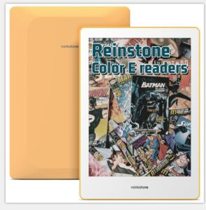 color e-reader, 6" ink color e book news