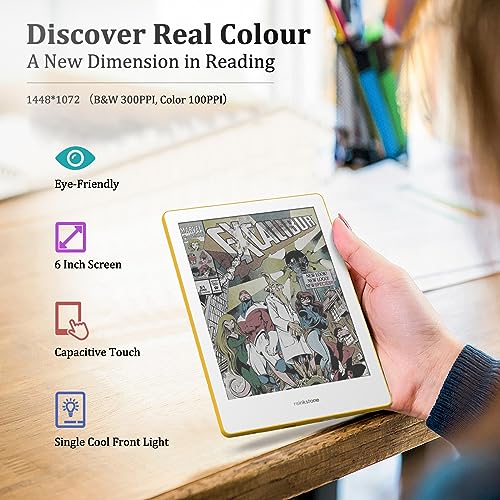 Color E-Reader, 6" Ink Color E Book News