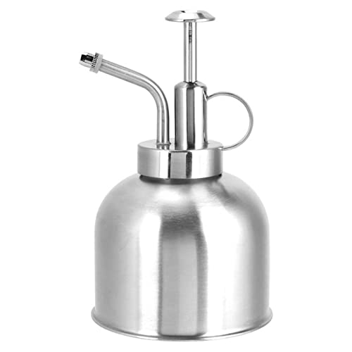 Mokernali Pressure Sprayer Bottle, Stainless Steel Watering Can, Hand Pressure Adjustable Plant Sprayer Watering Pot for Indoor Garden Plants