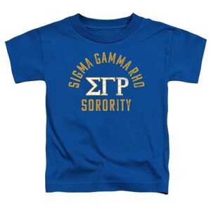 sigma gamma rho sorority official sgrhos logo unisex toddler t shirt,royal blue, 3