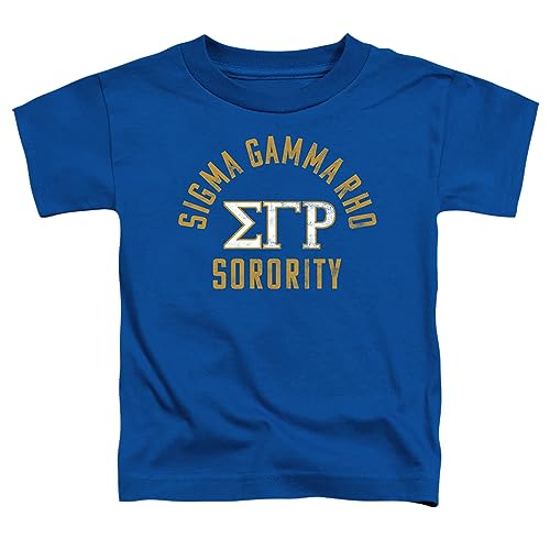 Sigma Gamma Rho Sorority Official Sgrhos Logo Unisex Toddler T Shirt,Royal Blue, 3