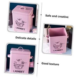 DOITOOL Box Washing Powder Drum Pet Food Dispenser Multifunctional Storage Box Makeup Storage Case Laundry Organization Storage Laundry Container Makeup Wall Organizer Useful Box