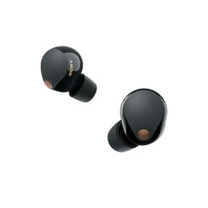 Sony WF-1000XM5 Truly Wireless Noise Canceling Earbuds (Black) Bundle with Hard Shell Earbud Case (2 Items)