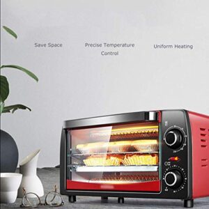 FZZDP Microwave Oven Electric Oven Home Baking Machine Mini Small Automatic Multi-Function Cake Bread,Steel Countertop Microwave Oven