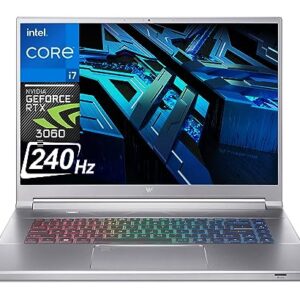 Acer Predator Triton 300 SE Gaming Laptop 2023 Newest, 16" 240Hz IPS Display, Intel Core i7 12700H Processor, NVIDIA GeForce RTX 3060, 64GB RAM, 2TB SSD, Wi-Fi 6E, Backlit Keyboard, Windows 11 Home