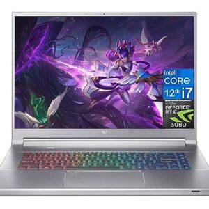 acer Predator Triton 300 SE Gaming Laptop 2023 Newest, 16" 240Hz Display, Intel Core i7 12700H Processor, NVIDIA GeForce RTX 3060 Graphics, 32GB DDR5 RAM, 2TB SSD, Backlit Keyboard, Windows 11 Home