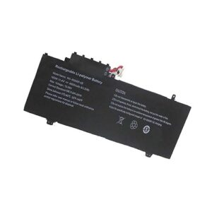 tesurty replacement nv-509067-3s battery for gwtn141-4 gwtn141-10bk nv-509067-3s utl-509068-3s 5376275p 11.4v, 51.3wh