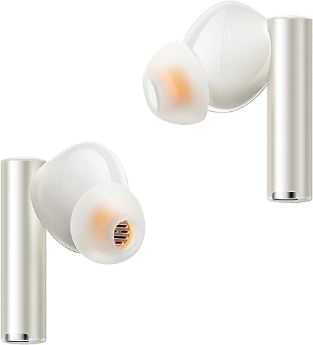 realme Buds Air 5 Pro True Wireless Earphone 50dB Active Noise Cancelling LDAC Bluetooth 5.3 Wireless Headphone - (White), RMA2021