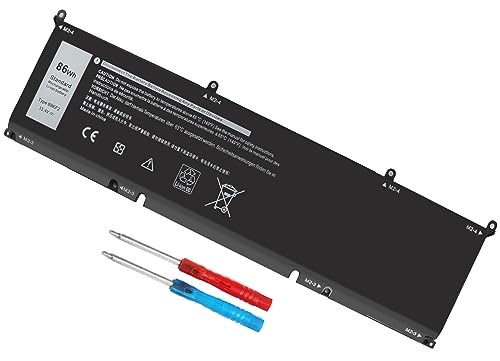 DMKAOLLK 86Wh 69KF2 8FCTC Battery for Dell XPS 15 9500 9510 9520 9530 Precision 5550 5560 5570 Alienware M15 R3 R4 R5 R6 R7 M17 R3 R4, G7 15 7500,G15 5510 5520 P87F P91F P100F P45E 11.4V