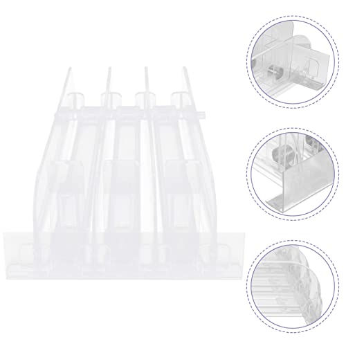 Pusher Tray Rack 3Pcs Drink Organizer for Fridge Automatic Beverage Pusher Glide Self-Pushing Soda Rack Can Organizer for Refrigerator Automatic Vending Machine